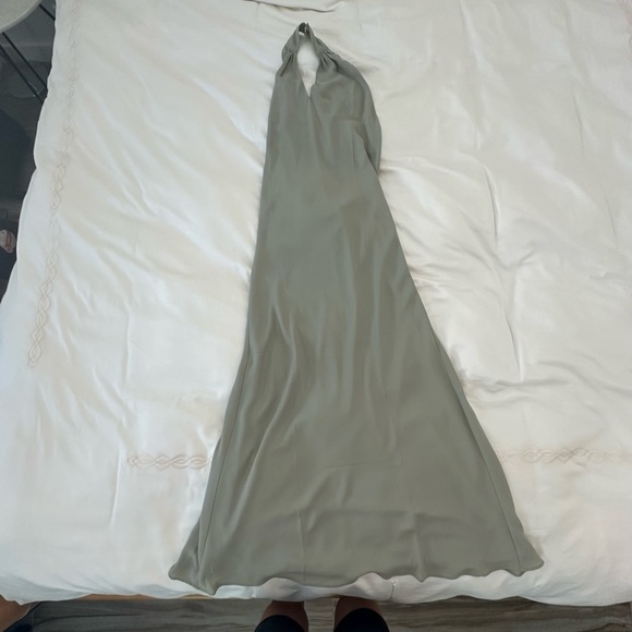 Show Me Your MuMu Jasmine Halter Midi Dress - Picture 2 of 3